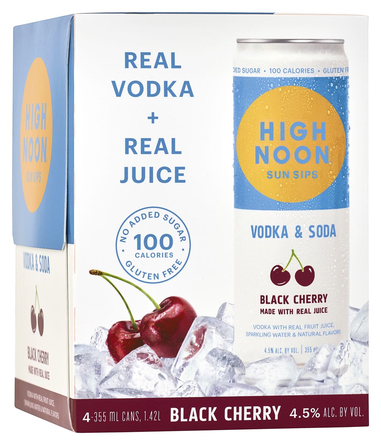 HIGH NOON BLACK CHERRY 4PK CAN