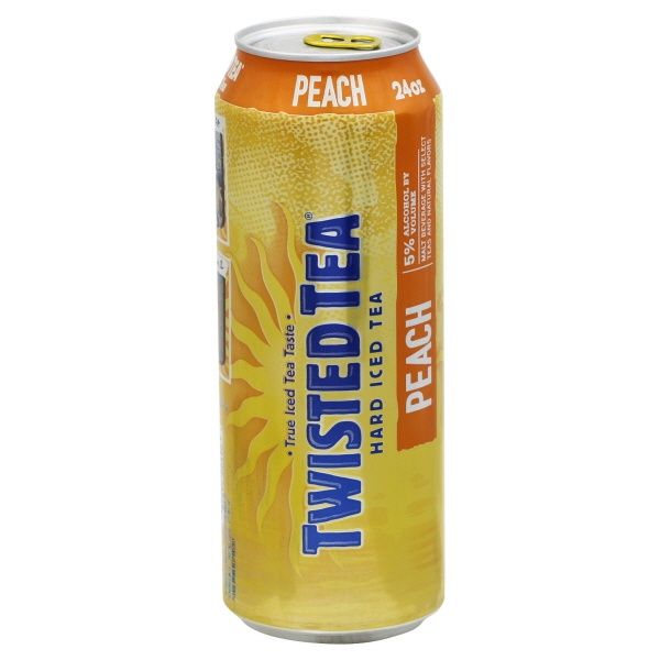 TWISTED TEA PEACH 24OZ CAN