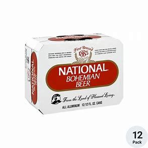 NATIONAL BOHEMIAN 12 PK CAN