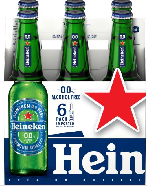 HEINEKEN Non-Alcoh. 0.0% 6 PK BTL