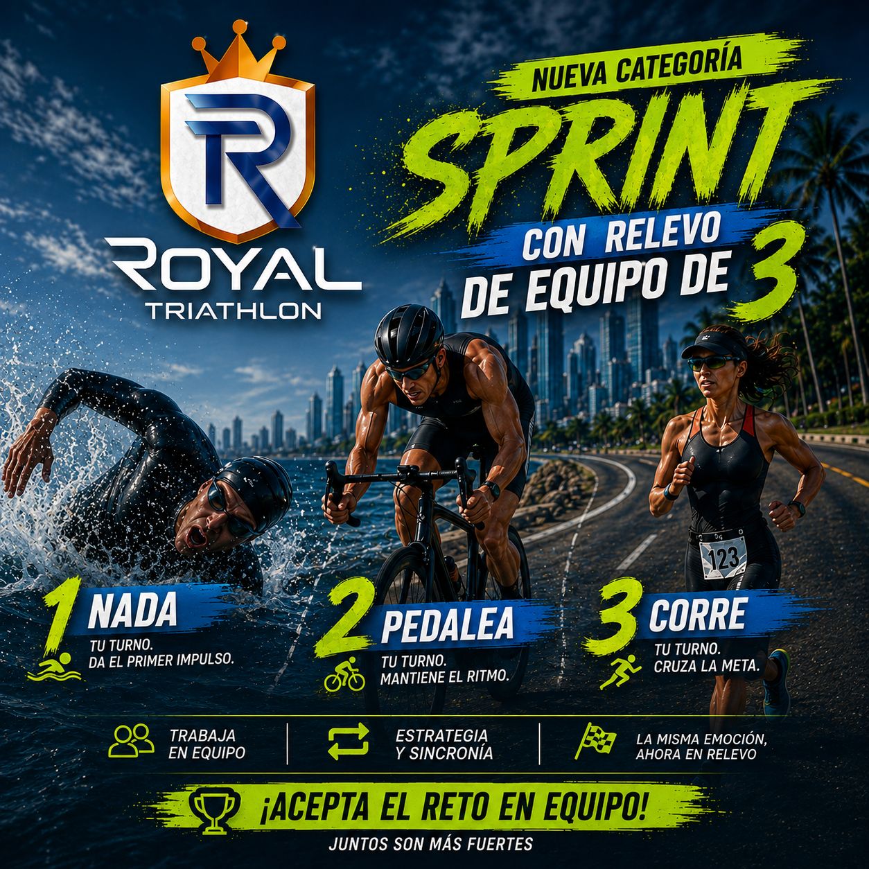 ROYAL OLYMPIC TRIATHLON - AMADOR