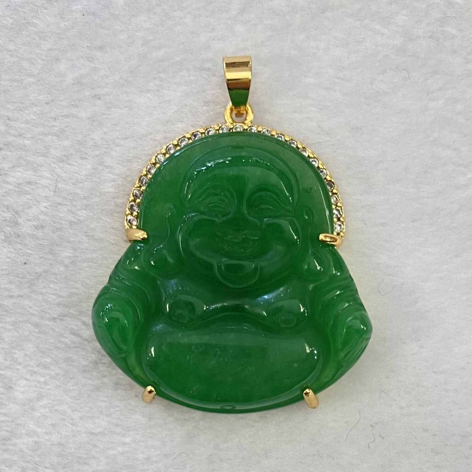 Buy Crystal Buddha Silver Pendant Natural Stone 925 Silver Online in India  - Etsy