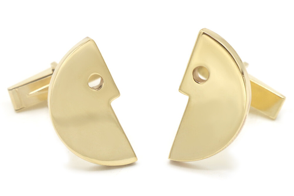 Cara Luna 14k Cufflinks