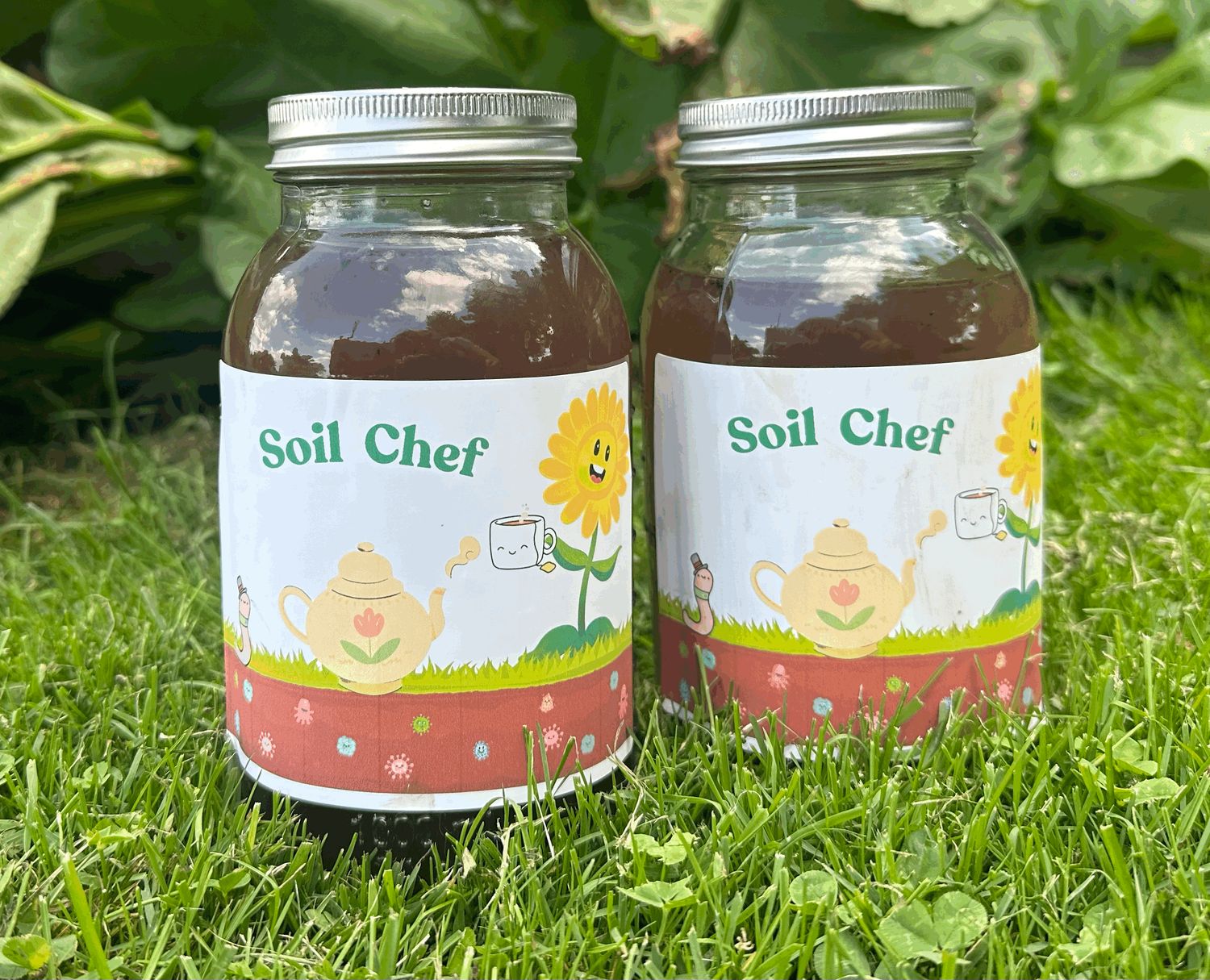 Mason Jar - Soil Chef Tea