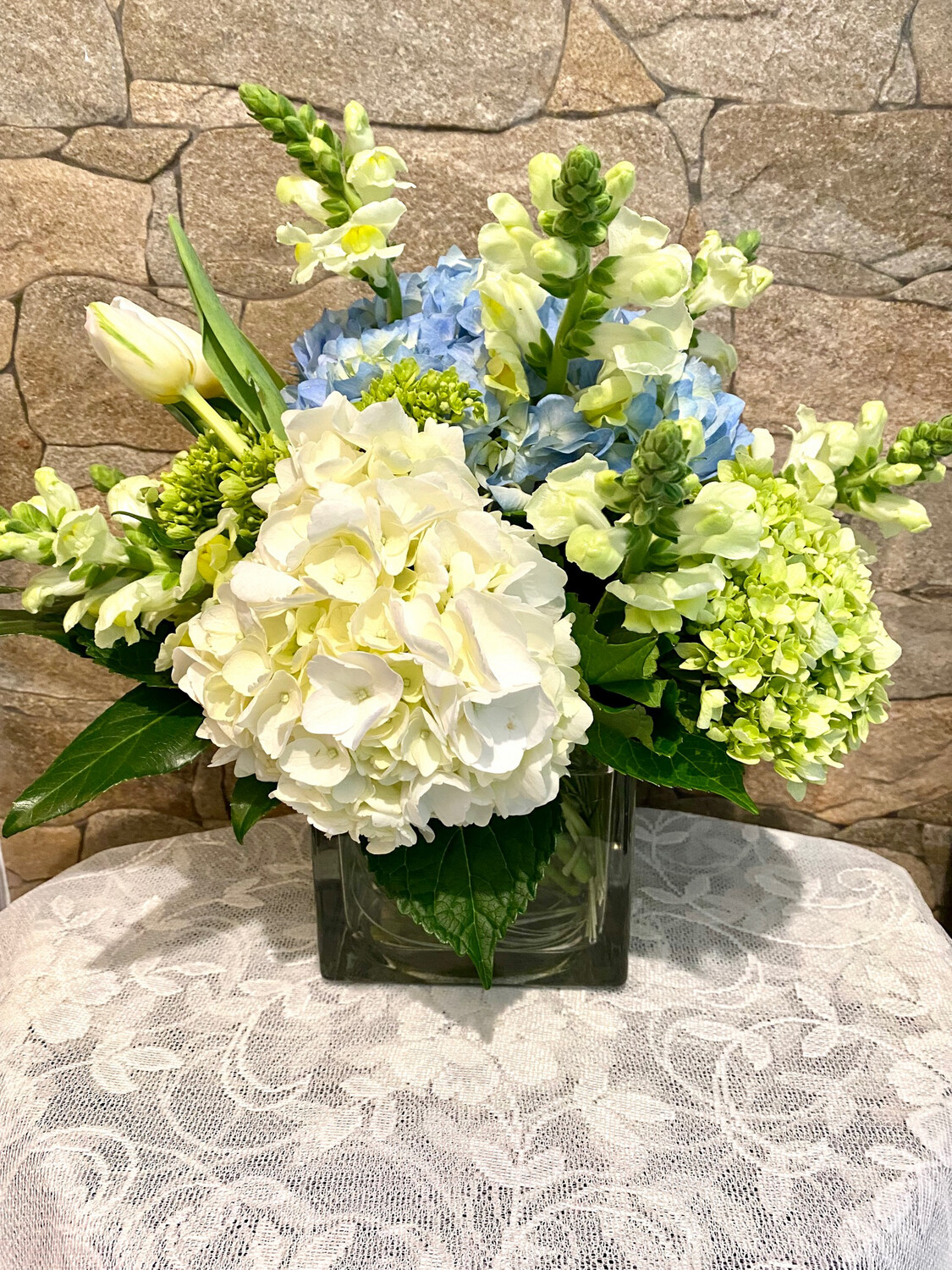 $95 Seasonal Fresh Flower Vase Arrangement