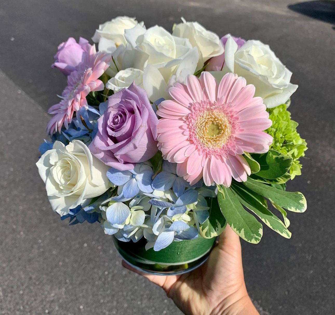 $85 Seasonal Fresh Flower Vase Arrangement