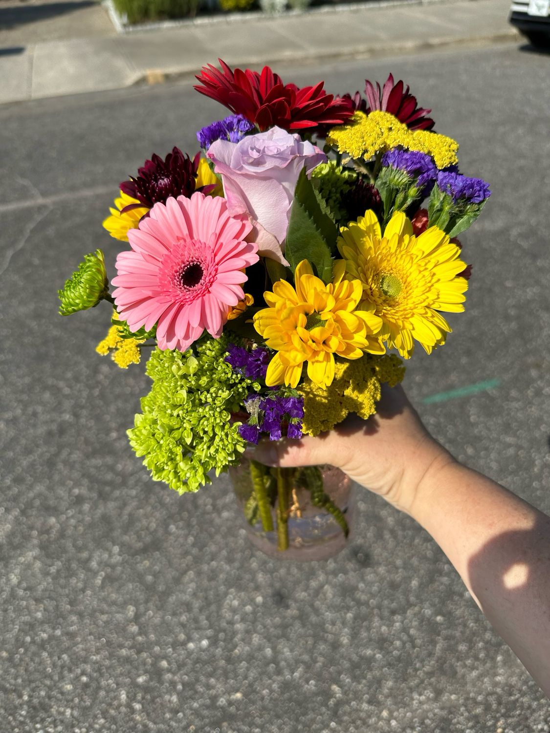 $60 Seasonal Fresh Flower Vase Arrangement