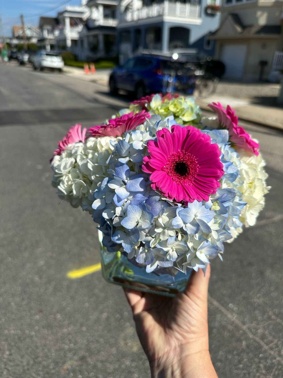 $65 Seasonal Fresh Flower Vase Arrangement