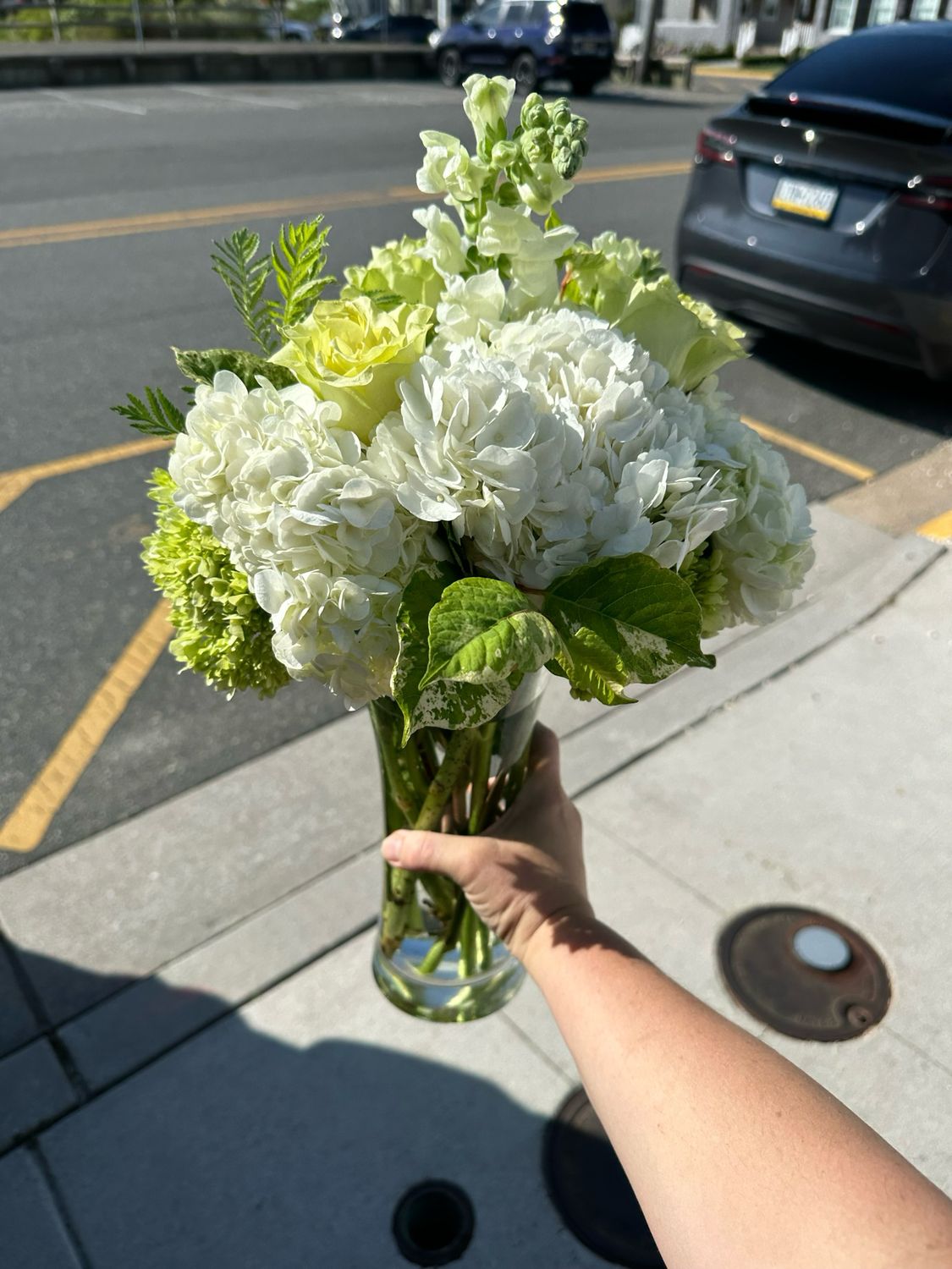 $100 Seasonal Fresh Flower Vase Arrangement