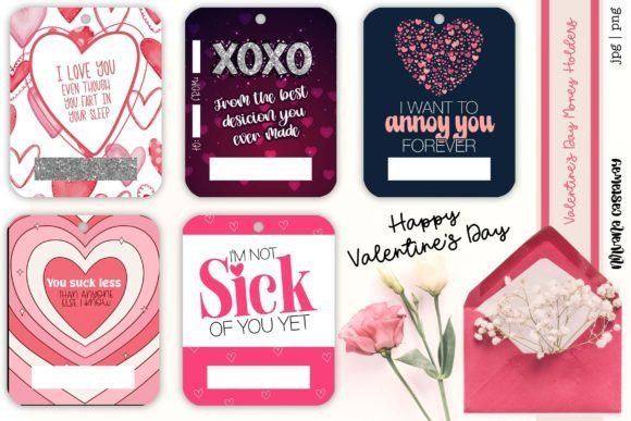 Sarcastic Valentine&#39;s Money Holder Card