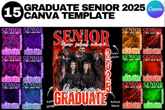 Graduate Senior 2025 Canva Template