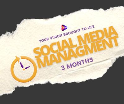 🛍️ 36 Custom Social Media Graphics + Social Media Management Package (3 Month)
