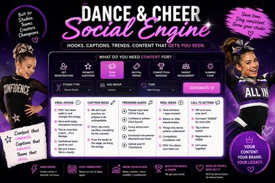 ​Dance &amp; Cheer Social Engine