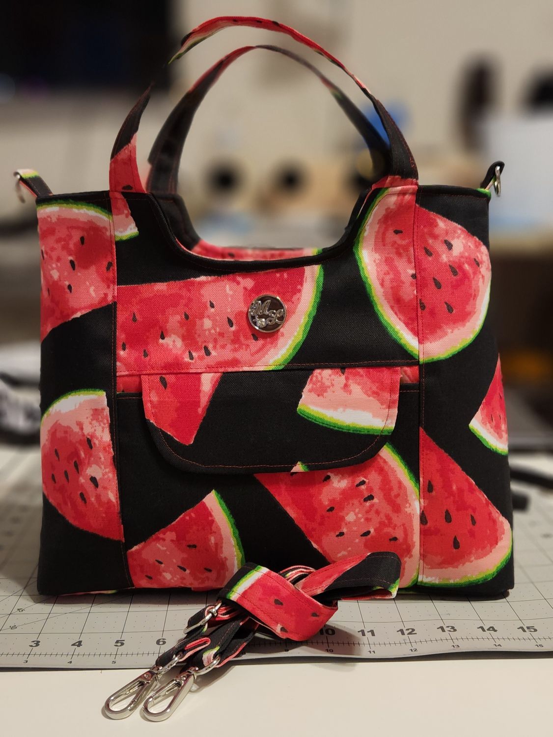 Rose Handbag - Watermelon