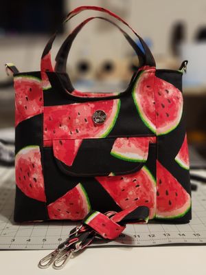 Rose Handbag - Watermelon