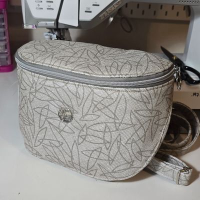 Connie Sling Bag - Neutral Leaves