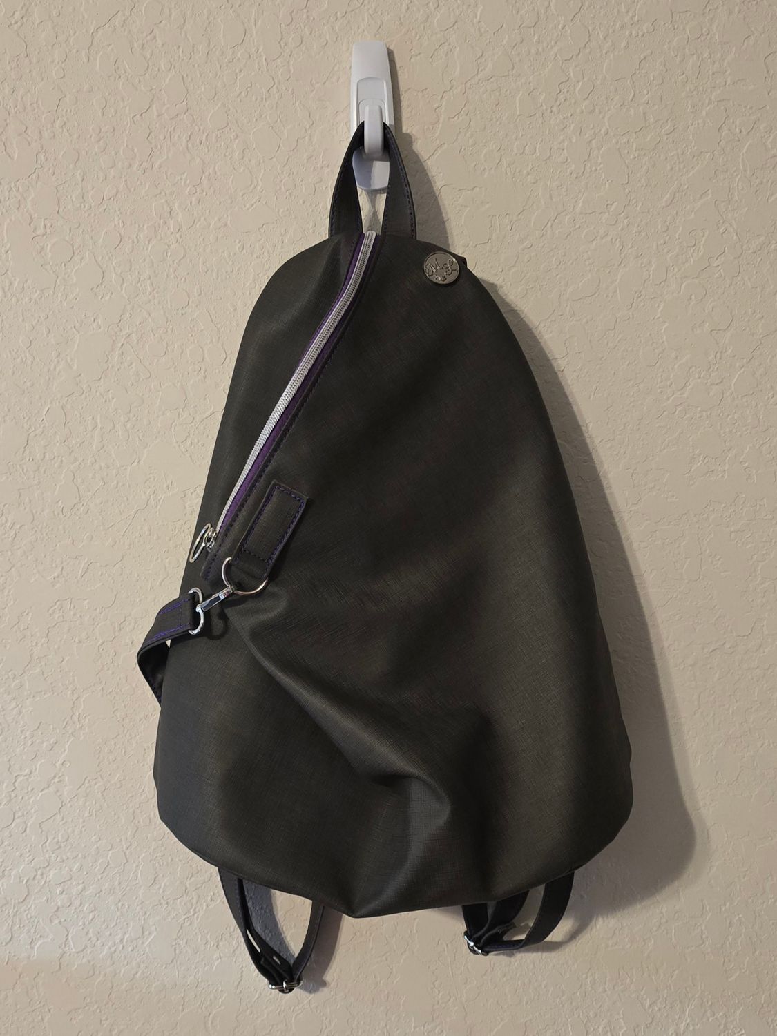 Foldover Backpack Purse