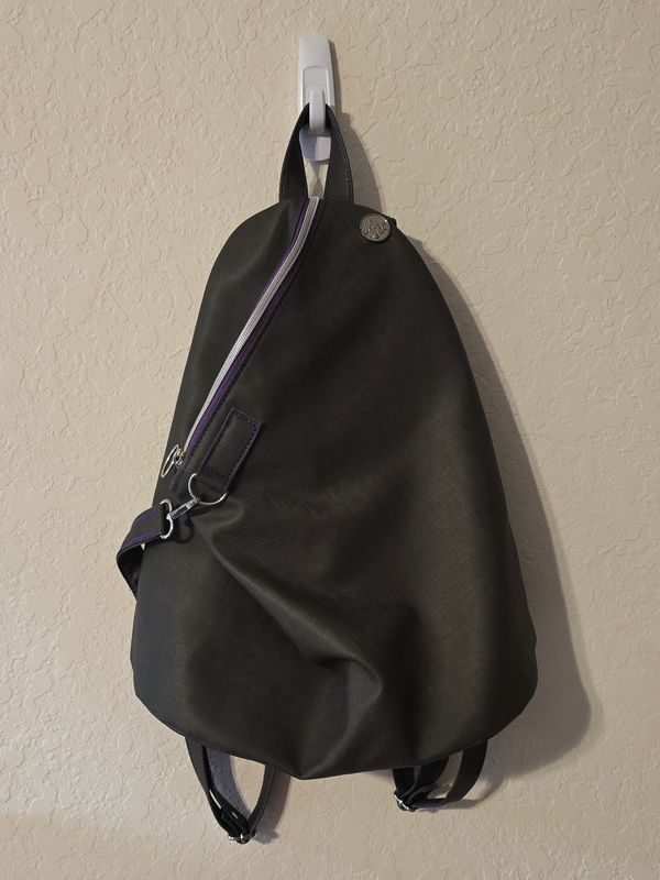 Foldover Backpack Purse