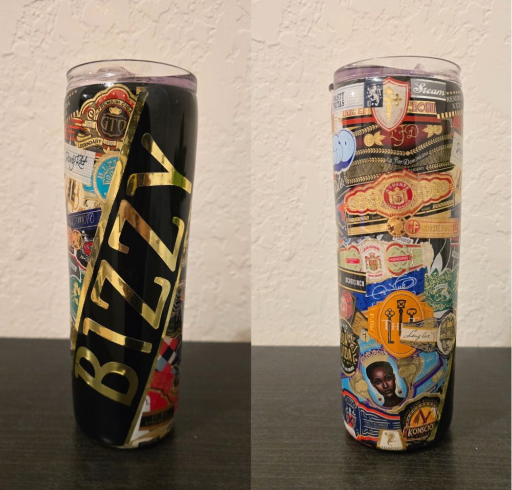 Personalized Cigar Band Tumbler