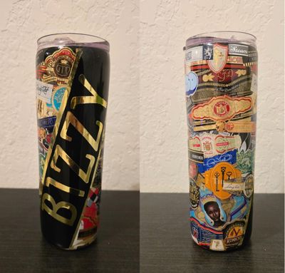 Personalized Cigar Band Tumbler