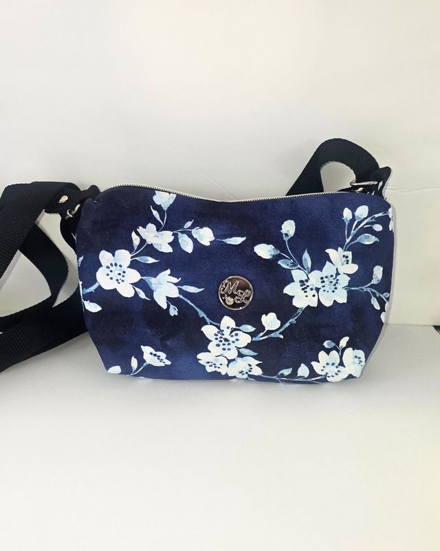PV Crossbody - Blue Floral