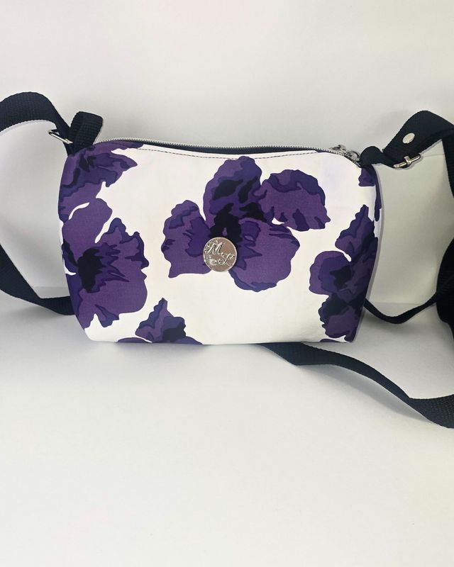 PV Crossbody - Purple Floral