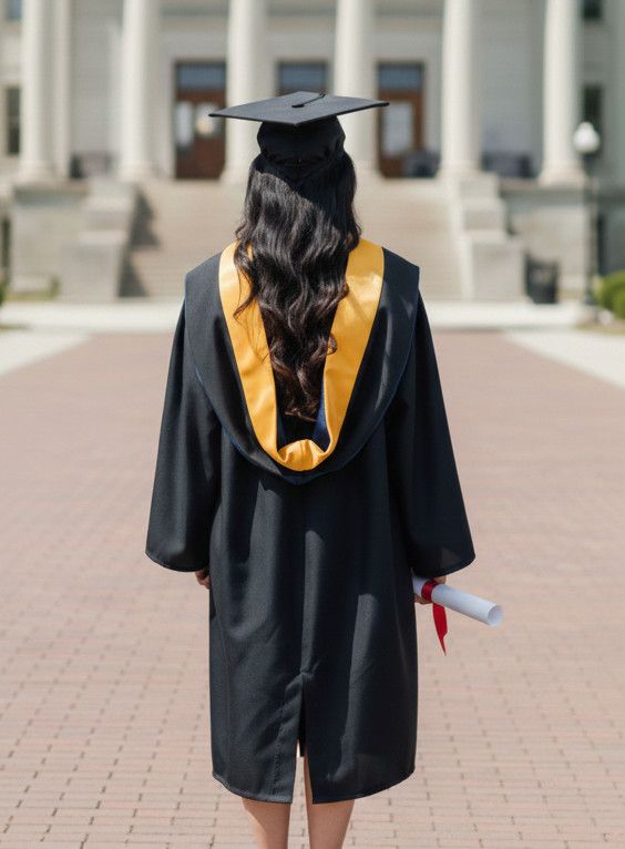 Master's Deluxe Cap &amp; Gown
