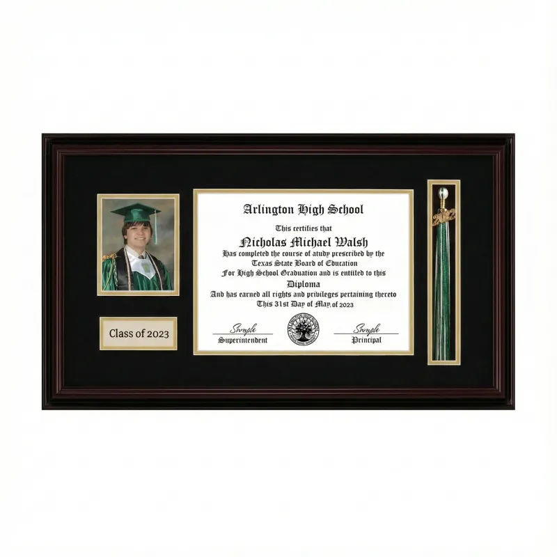 Exclusive Diploma / Photo / Tassel Frame