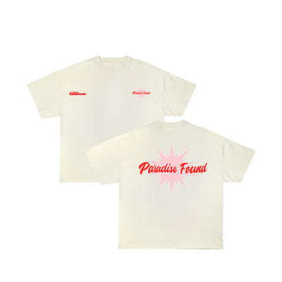 Tshirt Paradise Found - rosa