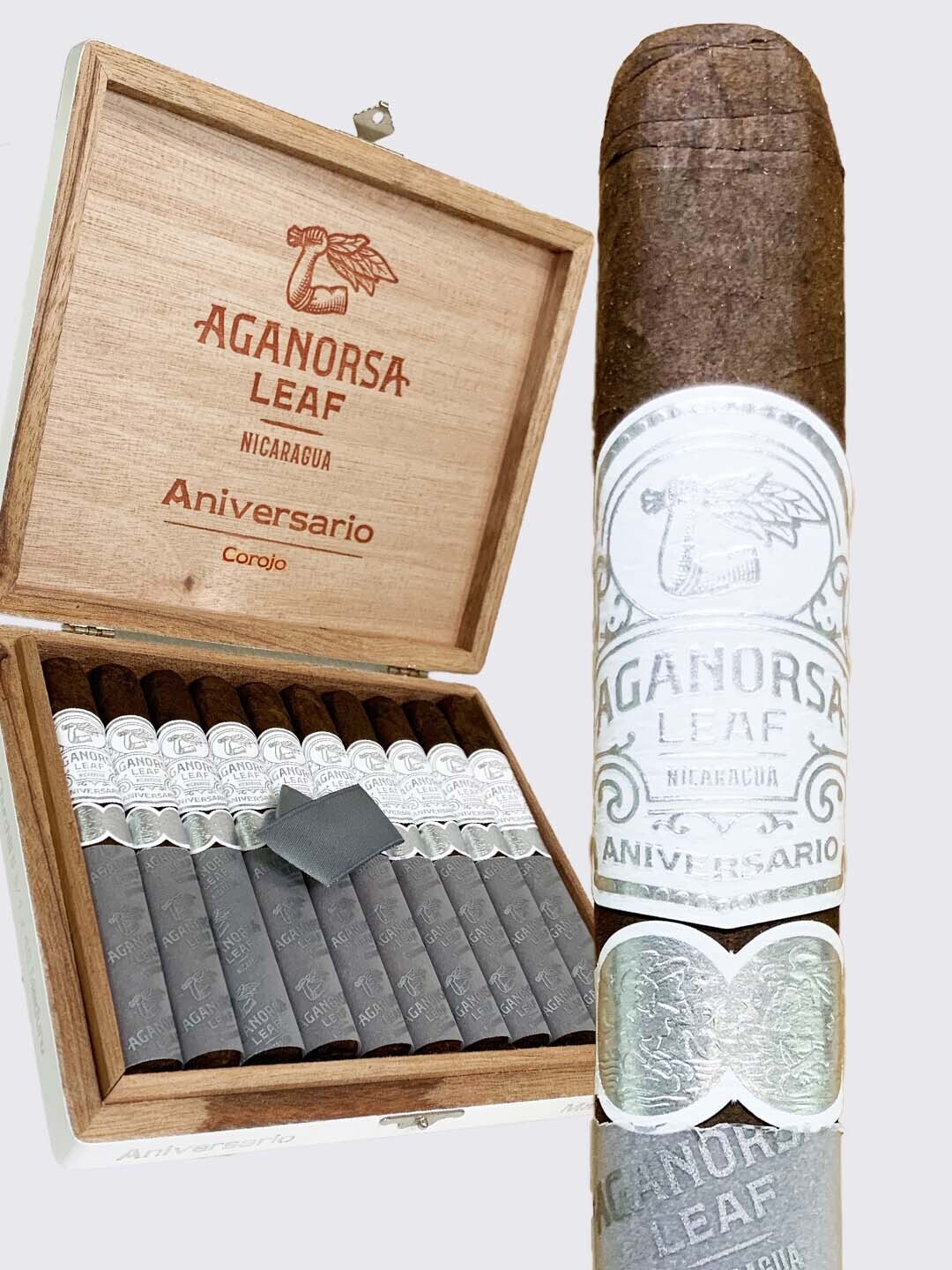 Arganosa Leaf Aniversario Corojo Gran Robusto