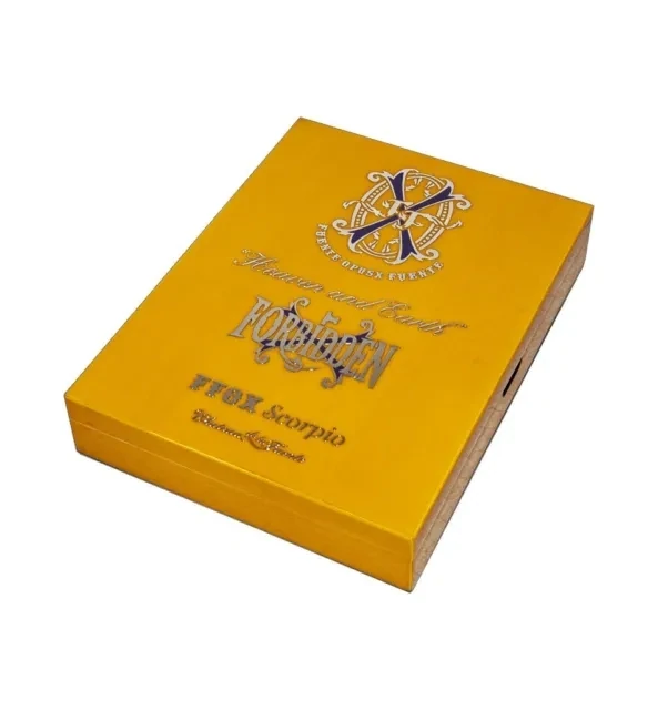 Ffox Scorpio Maduro Yellow Travel Humidor