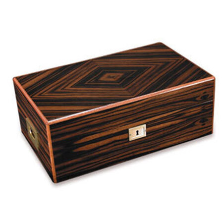 El Escorpion Natural Macassar Travel Humidor El Escorpion Natural Macassar Travel Humidor