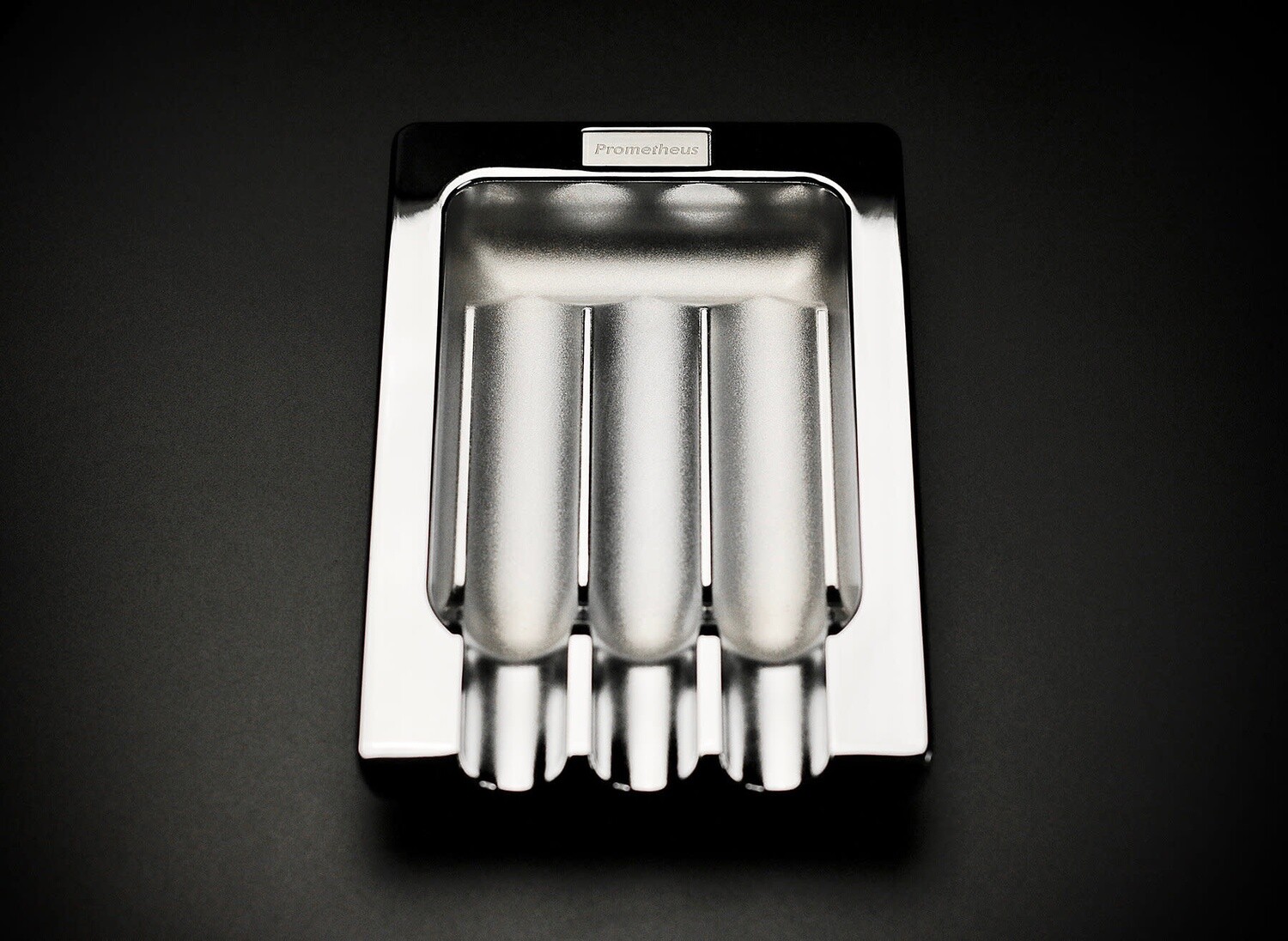 Prometheus Chrome Metal Ashtray