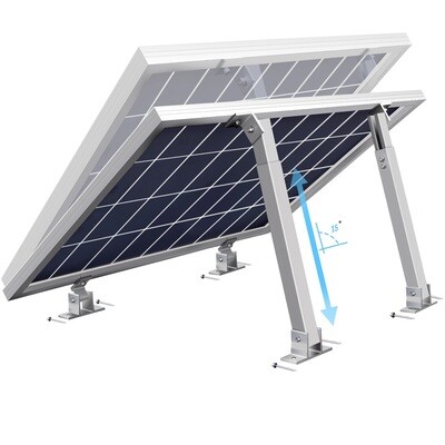 PV-Modul Montagesatz 10-15° aus Aluminium