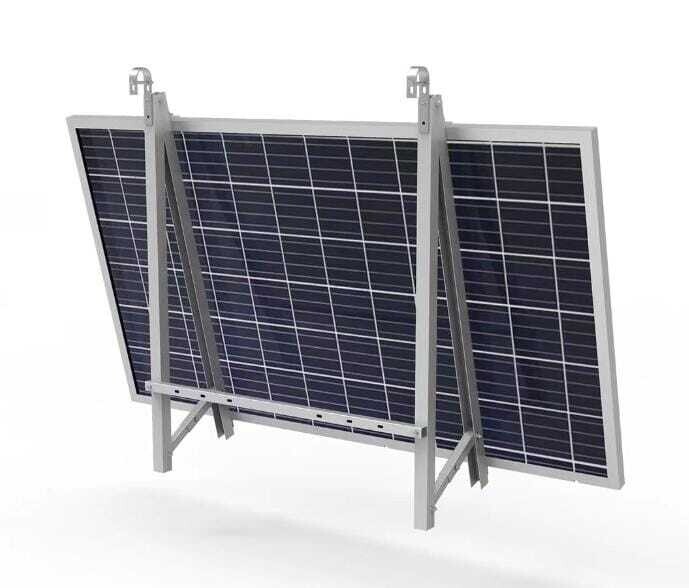 PV-Modul Balkon-Montagesatz