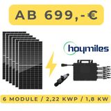 PV Anlage 2,22 kWp / 1,8 kW 3-phasig