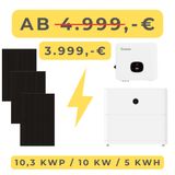 PV-Anlage 10 kW inkl. 5 kWh Speicher