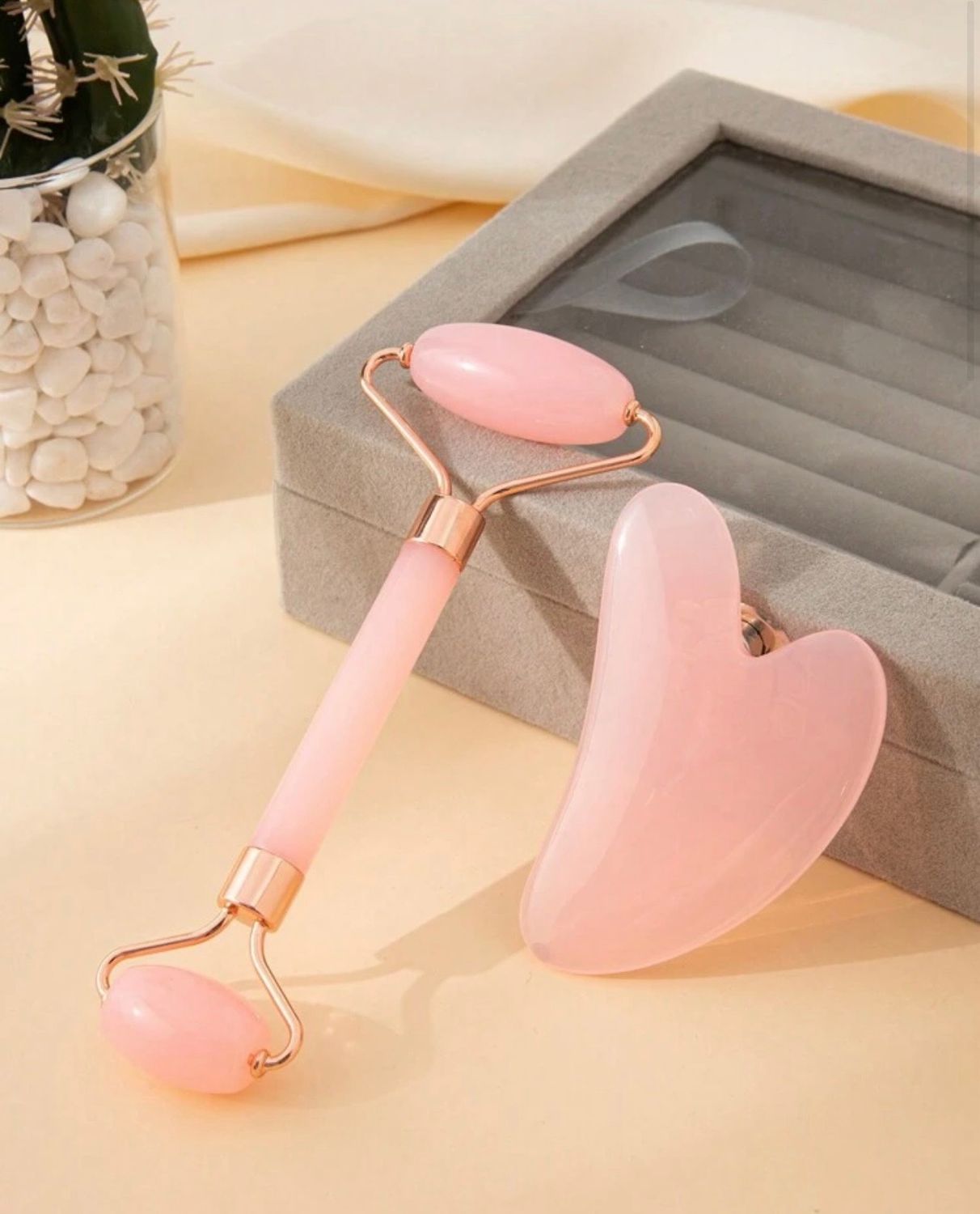 Guasha Roller Set For Face &amp; Body