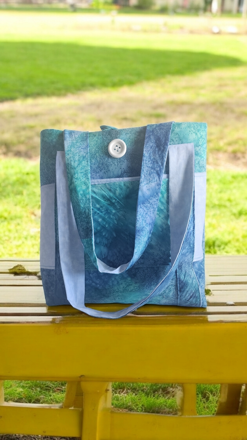 Yeirdesign African print Summer Large Handbag