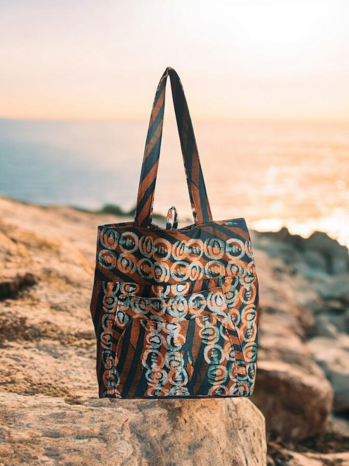 Yeirdesign beautiful brown shoulder bag 
