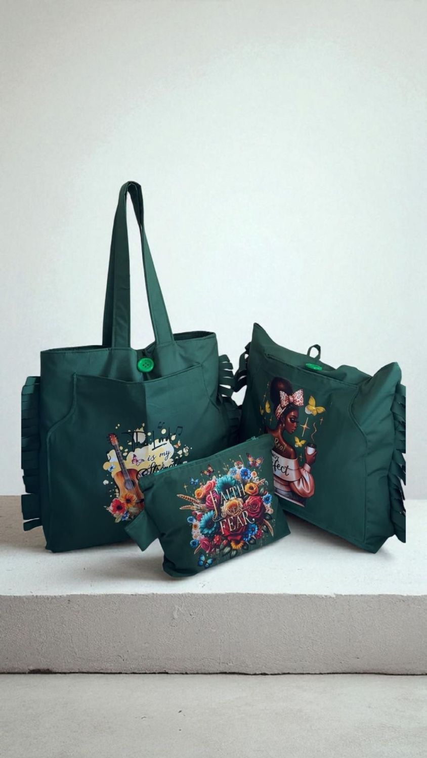 Yeirdesign beautiful handmade totebag set 