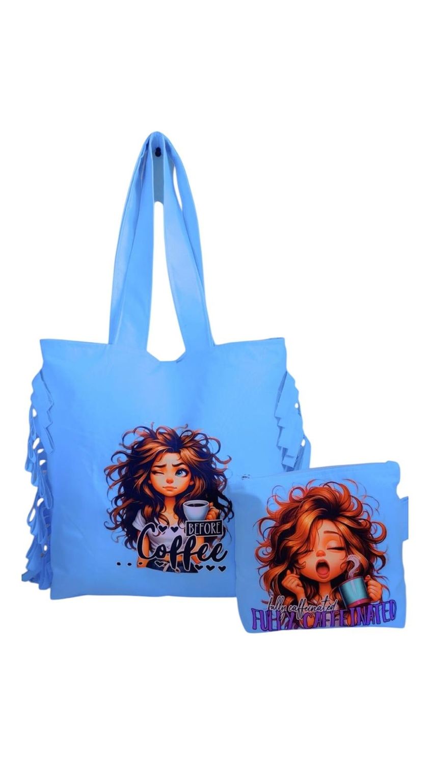 Yeirdesign handmade totebag blue 