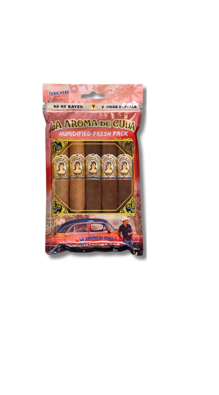 La Aroma de Cuba Sampler 92-93rated *Red* (5ct Pack)