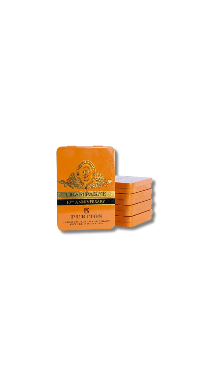Perdomo 10th Anniversary Champagne - Puritos (Tin of 5)