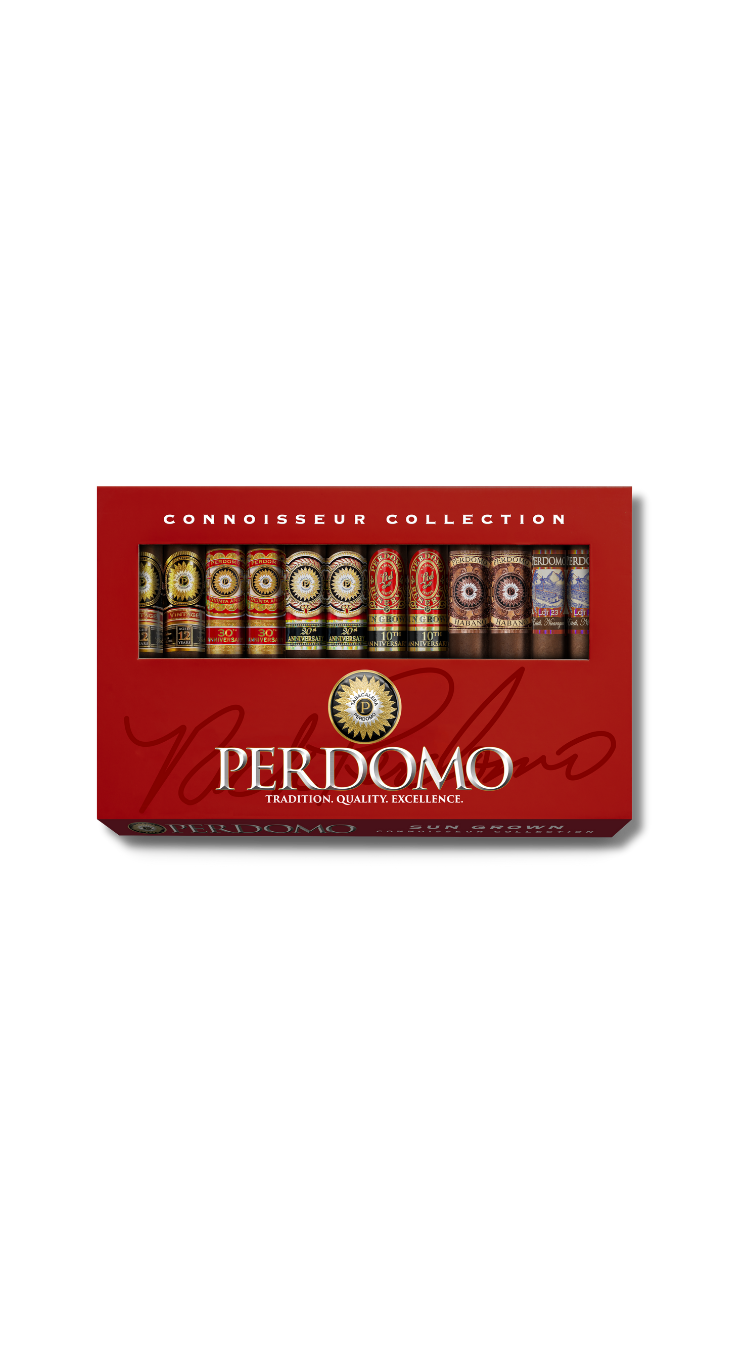 Perdomo Connoissuer Sun Grown (Gift Box of 12)