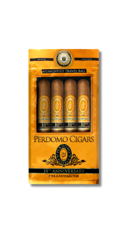 Perdomo Humi Pack Champagne - Toro (Fresh Pack of 4)