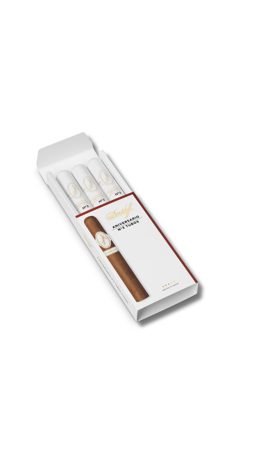 Davidoff Aniversario - No. 3 Tubo (3 pack)