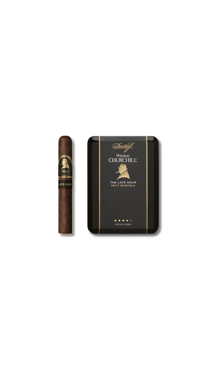 Davidoff Winston Churchill Late Hour - Petit Pantela (Tin of 5)