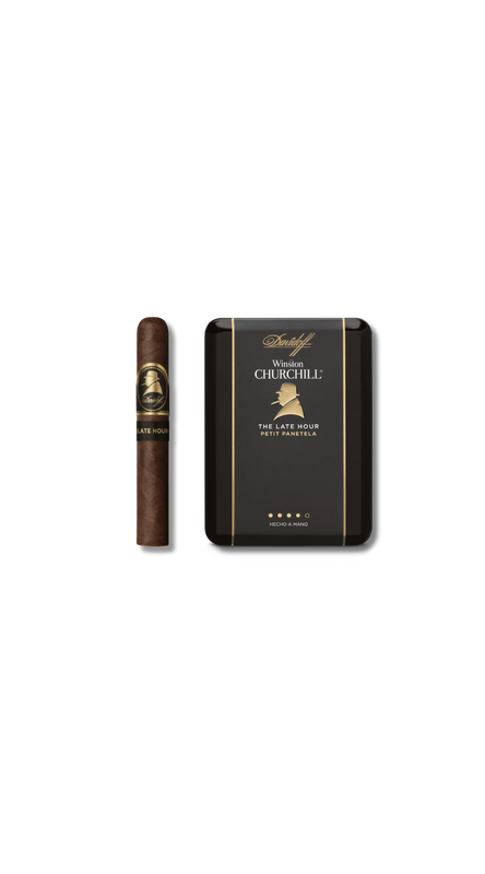 Davidoff Winston Churchill Late Hour - Petit Pantela (Tin of 5)