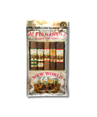 AJ Fernandez New World Sampler Humidified Bag (Pack of 5)